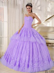 Beautiful Sweetheart Quinceanera Gown with Lace Hemline in Marlinton WV
