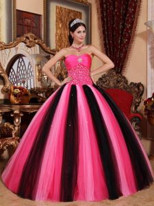 Multi-colored Ball Gown Sweetheart Beading Quinceanera Dress