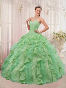 Sweetheart Style with Appliques Quinceanera Gown Dresses in Arlington