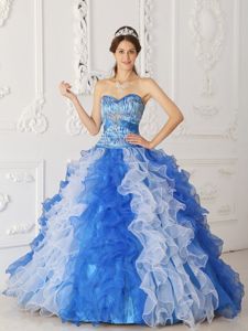 Multi-color A-Line Sweetheart Sweet 15 Dresses in Chelsea with Beading